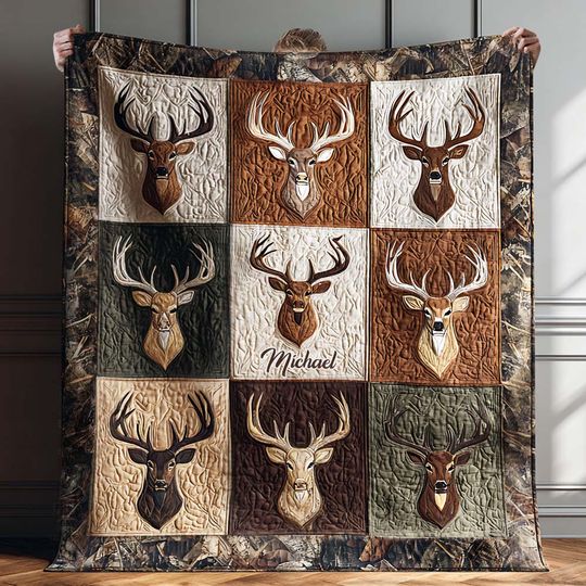Discover Love Hunting - Personalized Hunting Blanket
