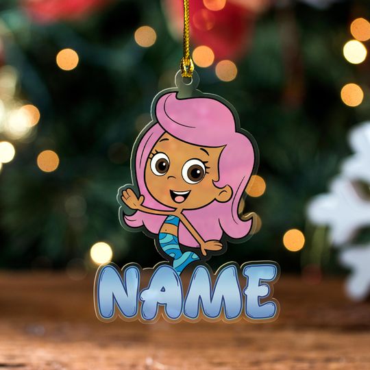 Discover Custom Bubble Guppies Ornament, Cartoon Ornament, Birthday Gift, Christmas Gift, Bubble Guppies Boy