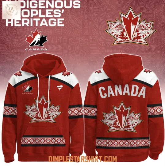 Canada Hockey Indigenous Peoples Heritage 3D Hoodie