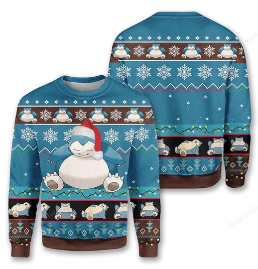 Discover Love Sn Lax PKM Christmas Sweater, Sn Lax poket mons Ugly Christmas Sweater, Sn Lax Ugly Xmas Jumper, Holiday Gift for poket mons Fans