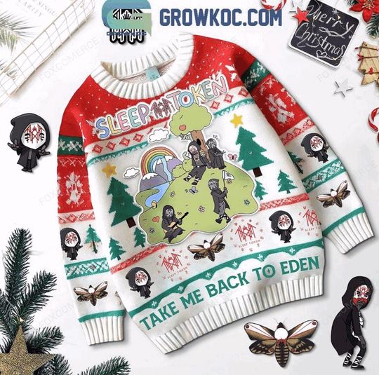 Discover Sleep Token Christmas Eden Ugly Sweater