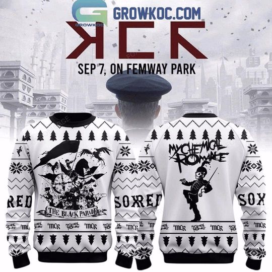 Black Parade Boston Red Sox Mashup Ugly Sweater