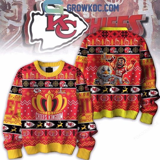 Kansas City Chiefs Super Bowl Champions Ugly Sweater
