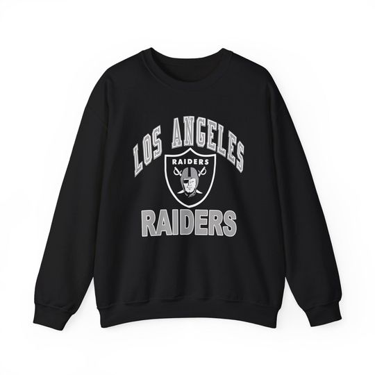 Discover Los Angeles Raiders Retro Vintage Sweatshirt Unisex Heavy Blend Crewneck