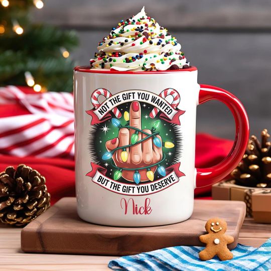 Discover Personalized Funny Christmas Coffee Mug: Holiday Humor Gift