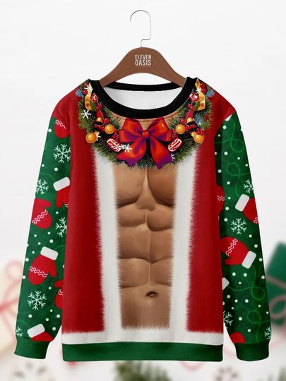 Discover Winter Mittens Ugly Sweater, Christmas Sweater, Snowflake Sweater, Xmas Ugly Sweater, Holiday Outfit, Gift For Him