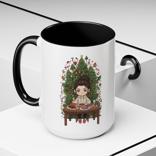 Nola Christmas Mood Everything Else Is 6 Mug TikTok 6 7 Trend Funny Holiday Coffee Cup