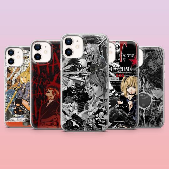 Discover Death Notte Anime Phone Case for iPhone 12-17 Pro