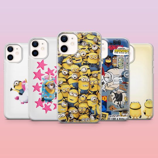 Discover Minions Phone Case for iPhone 17 Pro, 16, 15, 14, 13