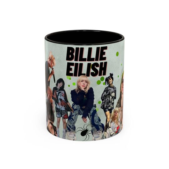 Discover Billie Music Mug - Accent Mug for Kitchen & Dining