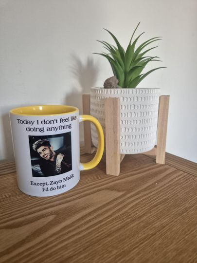 Discover Zayn Malik Mug - "I Don't Feel Like Doing Anything Except Zayn Malik" Mug | Malik Gift