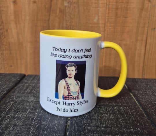 Discover Harry Accent Mug 11oz Today I Don’t Feel Like Doing Anything Except Harry