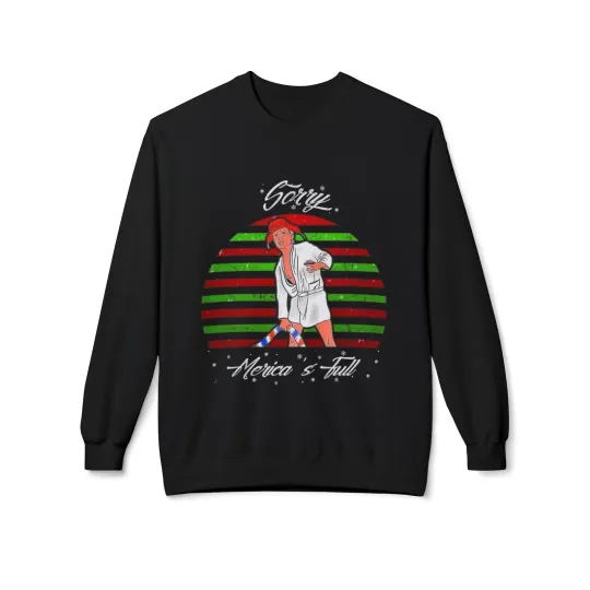 Discover Americas Full Christmas Vacation Trump Sweater Unisex Fleece Crewneck Sweatshirt