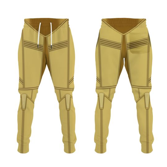 C3-PO Cosplay Costume Shirt, Star Wars C3PO Hoodie Sweatshirt