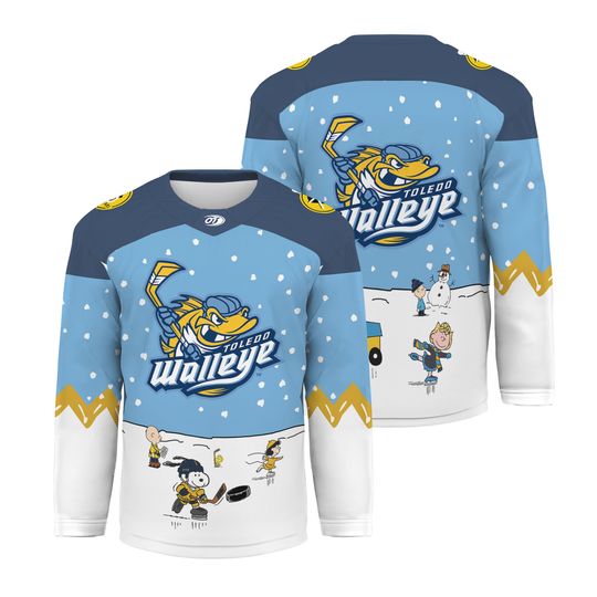 Toledo Walleye Hockey Shirt Men's Fan Gear Christmas Gift
