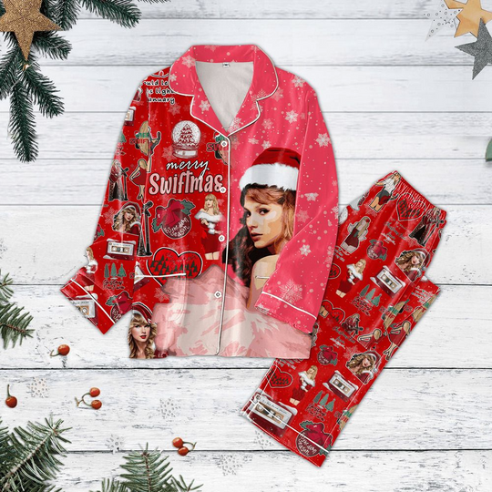 Discover Swift Button Down Pajamas Set