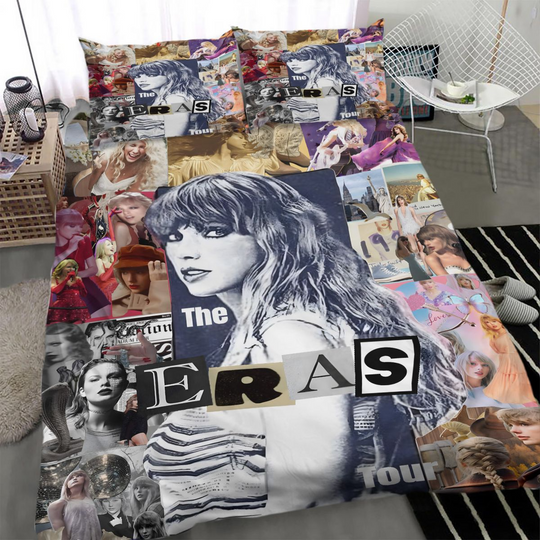Discover Eras Tour Swift King Beddings Set