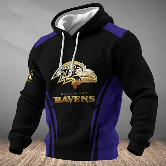 football Balt!@imore Waffle Texture Strike Hoodie