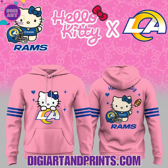New Season 2025 Hello Kitty x Rams Hoodie