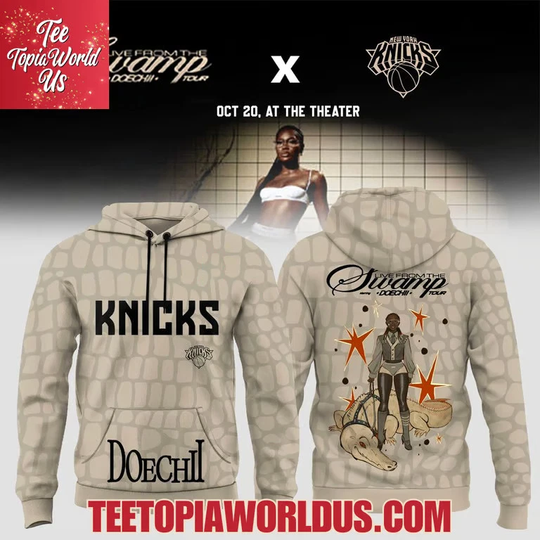 Knicks x Doechii – Live from the Swamp Tour 2025 Hoodie