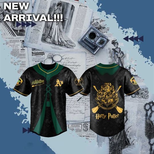Oakland Athletics Baseball Jersey Harry Potter Night Special Edition
