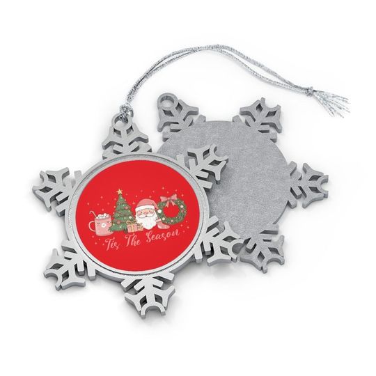 Explore Pewter Snowflake Ornaments