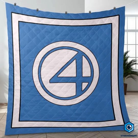 Fantastic Four Logo Blanket, The Fantastic Four First Steps Blanket