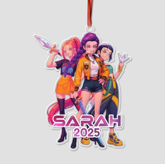 Discover Personalized Sweet Hunter Kpop Christmas Ornament