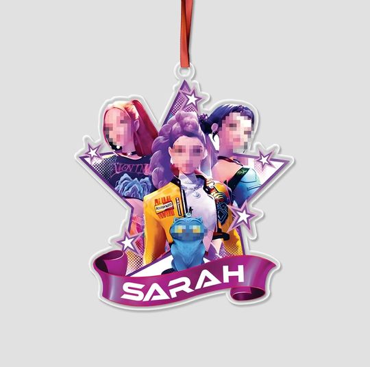 Discover Personalized Sweet Hunter Kpop Start Christmas Acrylic Ornament