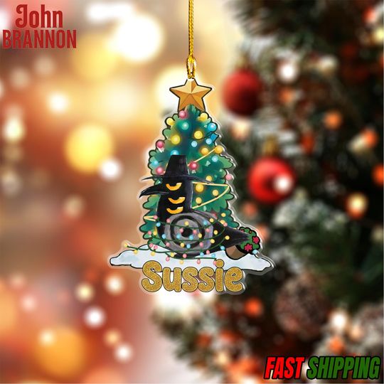 Sussie Kpop Demon Hunter Acrylic Ornament Christmas Halloween Custom Huntrix Ornament Personalized Decor Acrylic Ornament With Custom