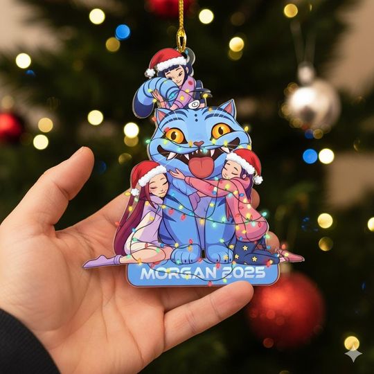 Discover Demon Hunters Christmas 2025 Ornament, Personalized KPOP Ornament 2025