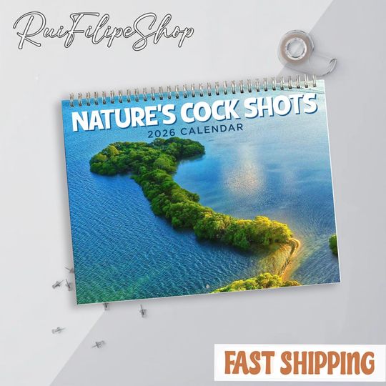 Discover Natural Cock Shot 2026 Calendar, Adult Humor Wall Calendar, Funny Cheeky Mature Gift, Gag Gift for Friends, Naughty Meme Calendar 2026