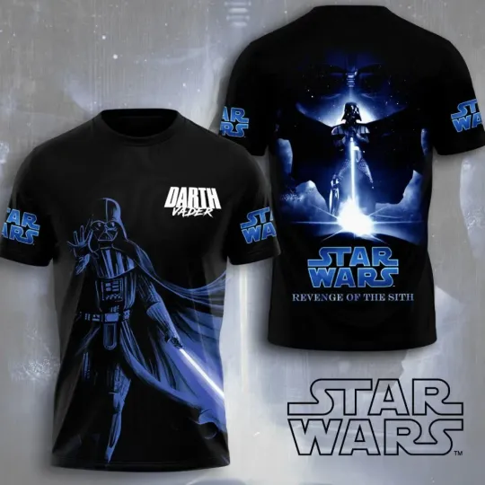 Star Wars Revenge Of The Sith T-shirt 3D Apparel All Over Print