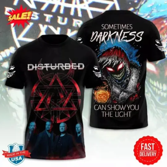 Discover Disturbed Can Show You The Light 3D Shirt