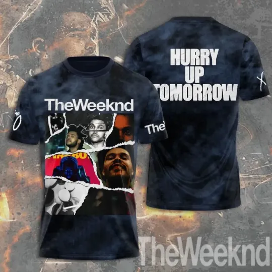Discover Weeknds hurry up tomorrow tour 2025 3D Shirt