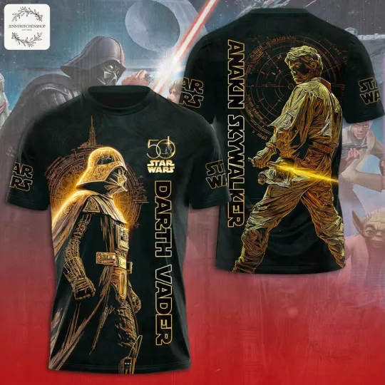 Star Wars Anakin Skywalker 3D T-Shirt