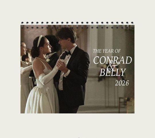 Discover A Year of Bonrad 2026 Wall Calendar, Team Conrad Summer Vibes Planner, The Summer I Turned Pretty Fan Gift, Holiday Home Decor
