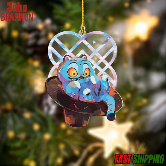 Discover Derpy Kpop Demon Hunter Acrylic Ornament Christmas Halloween Custom Huntrix Ornament