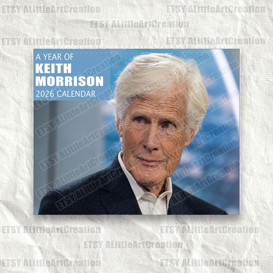 Discover Funny True Crime Calendar 2026, Keith Morrison Best Quotes Wall Calendar, Crime Show Fan Gift, Quirky Home Office Decor