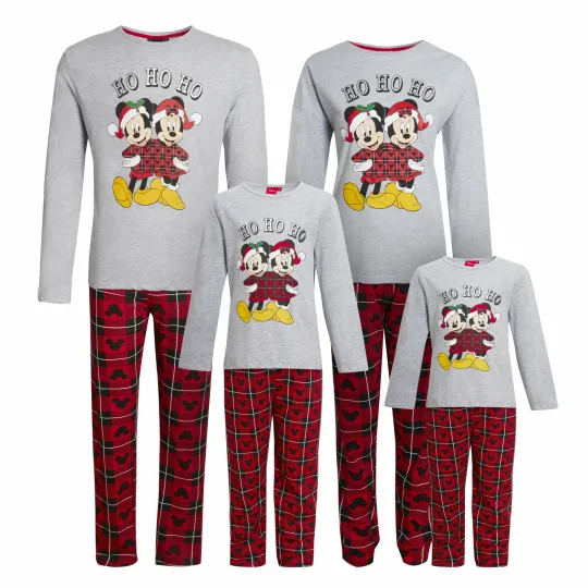 Discover Mickey Mouse Matching Family Christmas Pyjamas Disney Adults Kids Xmas Pjs Set