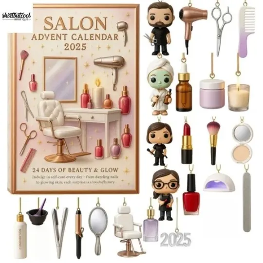 Discover NEW!!2025 Beauty Salon Advent Calendar 24-Day Holiday Countdown Gift Set