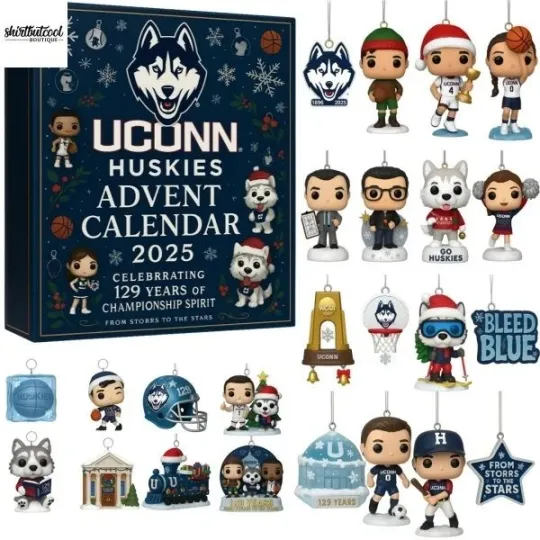 Discover NEW!!College Team Inspired 129th Anniversary 2025 Advent Calendar Holiday Gift