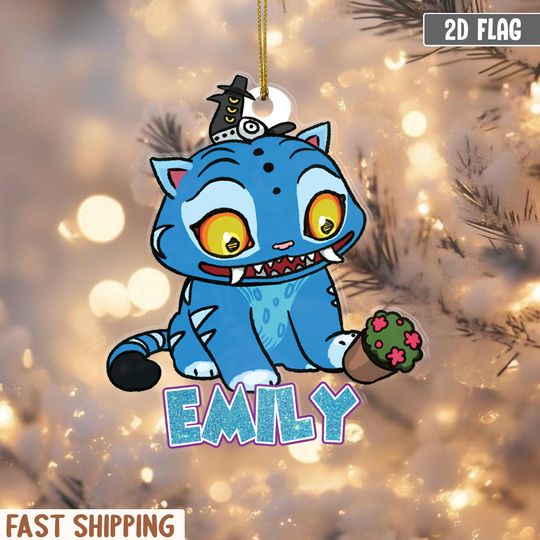 Discover Derpy Kpop Demon Hunter Acrylic Ornament Christmas Halloween Custom Huntrix Ornament