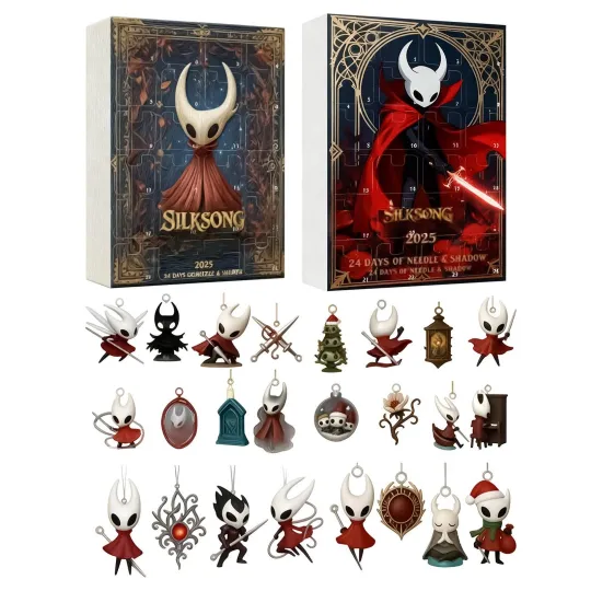 2025 Hollow Knight Silksong Christmas Calendar Advent 2D Acrylic Decoration