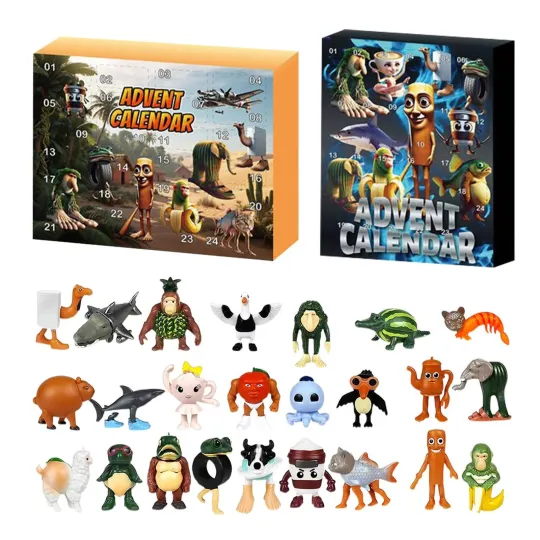 Discover Halloween Countdown Calendar Collectible Figures Halloween Calendar