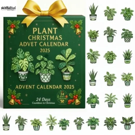 Discover HOT!!2025 Plant Christmas Advent Calendar Seed Kit Gardening Gift Set 24 Day