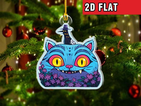 KPOP Demon Hunters Acrylic Ornament  Huntrix Derpy Tiger Saja Boys Idol Christmas Decor