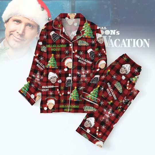 Christmas Griswold Pajamas Set, National Lampoon's Christmas Vacation Family Sleepwear