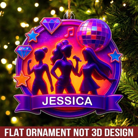 Discover Personalized KPop Demon Hunters Ornament, Bonus Kpop Demon Hunters Gift