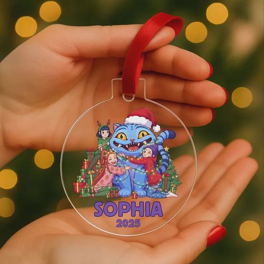 Discover Demon Hunters acrylic Ornament, Personalized KPOP Ornament 2025